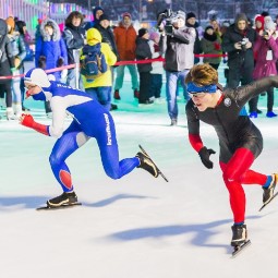 Фестиваль конькобежного спорта «Московские молнии» 2022