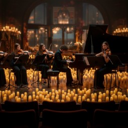 Концерт при свете сотен свечей «Саундтреки: Эйнауди, Циммер»