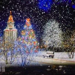 Новый год в павильоне «Макет Москвы» на ВДНХ 2025-2026