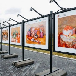 Выставка под открытым небом «Новогодняя сказка»