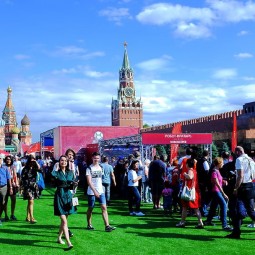 Парк футбола ЧМ-2018 на Красной площади