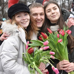 8 марта в Москве 2023