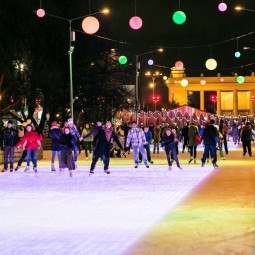 Каток в Парке Горького