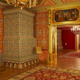Выставка «Печные изразцы Дворца царя Алексея Михайловича»