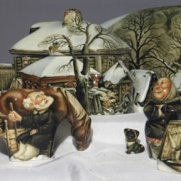 Выставка «Рождественская сказка. Фарфоровый город»