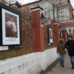 Выставка под открытым небом в Саду «Эрмитаж»