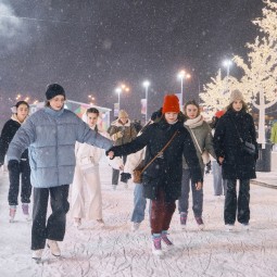 Каток в Парке Горького 2024-2025
