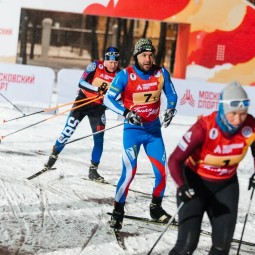 Лыжно-биатлонная трасса в Лужниках 2023