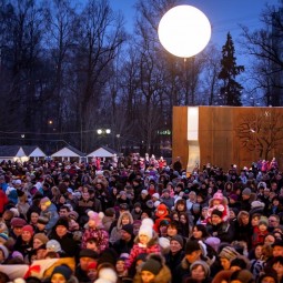 Открытие зимнего сезона в Лианозовском парке 2015