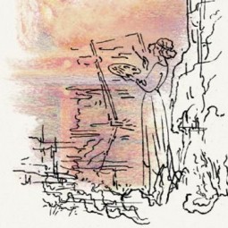 Выставка «Солнца контур старинный…» Графика Софьи Каре по мотивам стихотворений Андрея Белого»