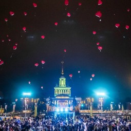 День всех влюбленных на катке ВДНХ 2017