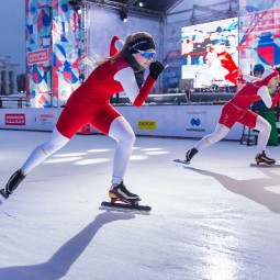 Конькобежный фестиваль «Московские молнии» 2023