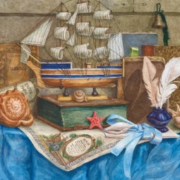 Выставка «Волшебство акварели»