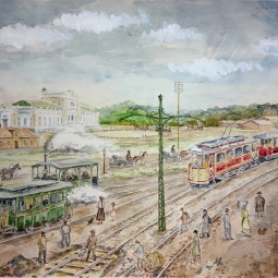 Выставка «Контекст моего места: первый трамвай»