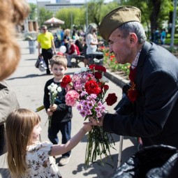 День Победы в Парке Горького и МУЗЕОНЕ 2016