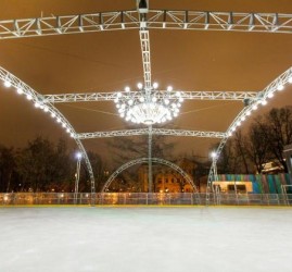 Каток в саду «Эрмитаж» 2018/19