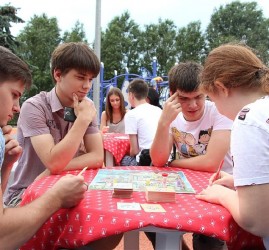 Летняя игротека в Парке Победы 2017