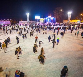 Каток «Лед» в парке «Сокольники» 2018/19