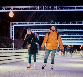 Каток в Парке Горького «Навигатор 2020-2021»