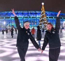 Каток в «Лужниках» 2025-2026