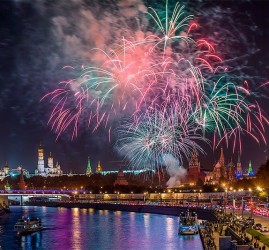 Салют на День города Москвы 2017