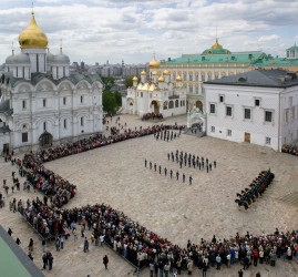 Развод конных и пеших караулов Президентского полка 2019