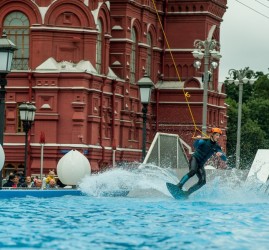Открытие вейк-парка в центре Москвы 2017