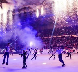Выступления лучших фигуристов Москвы и России «Magic on ice» 2017