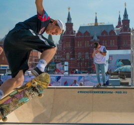 Спортивные площадки на Дне города Москвы 2019