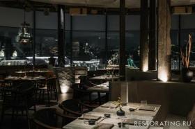 Интерьер ресторана Ikura Izakaya