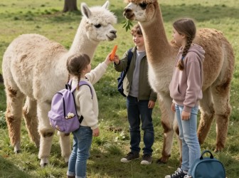 Бесплатный вход для детей в «Альпака Парк» на весенние каникулы 2026