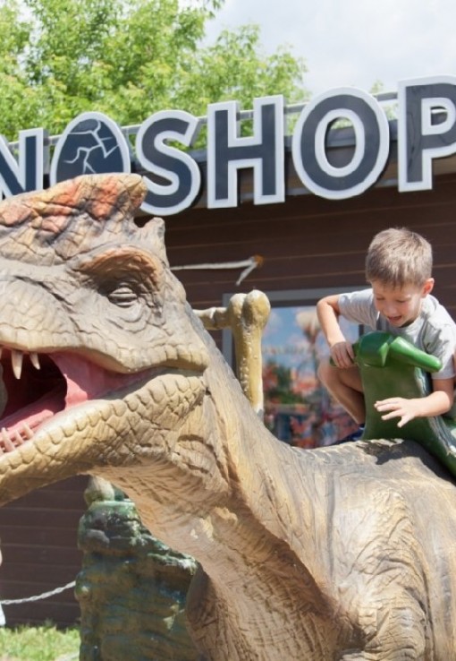 Магазин Dinoshop в парке «Сказка»