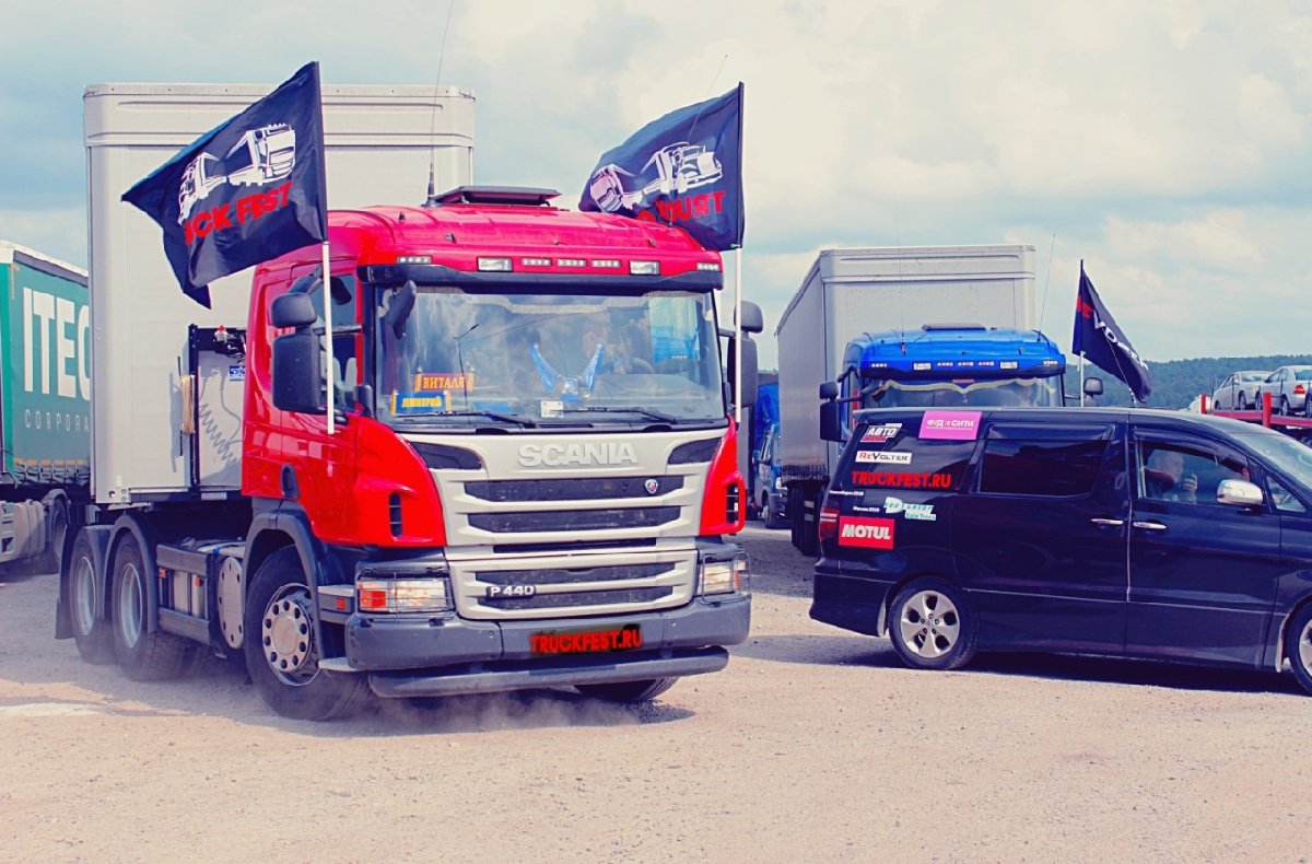 Фестиваль грузового транспорта TRUCKFEST 2021