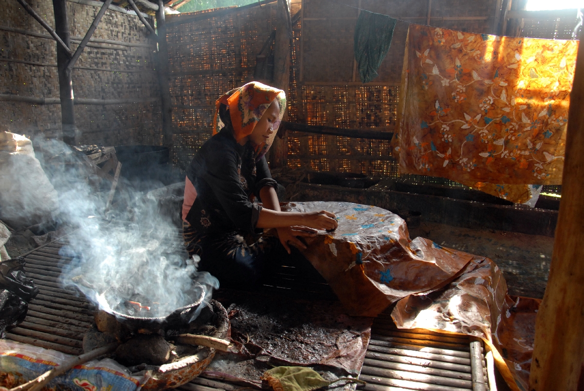 Выставка «Искусство индонезийского батика»
