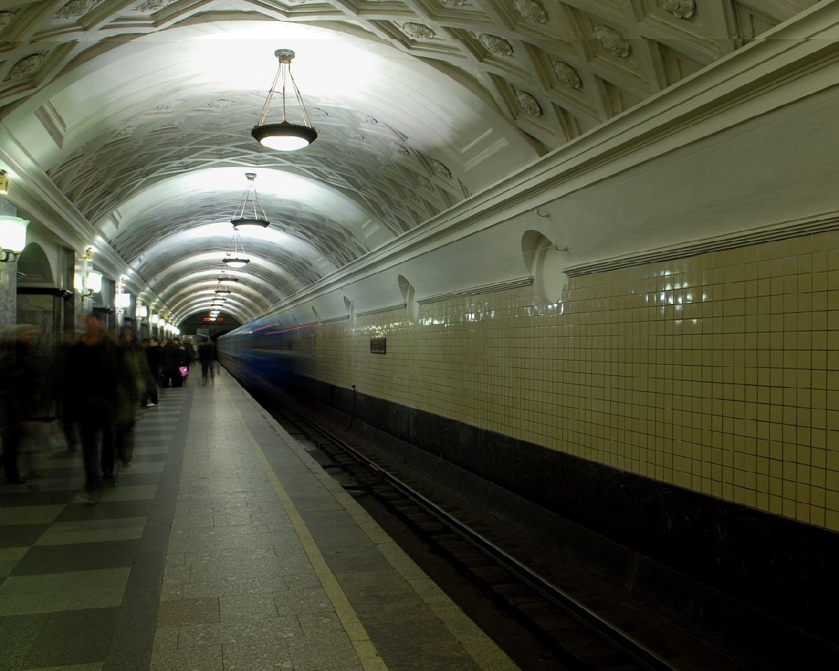 Станция метро Курская, выход с радиальной ветки № - Фото Москва скачать в высоком качестве