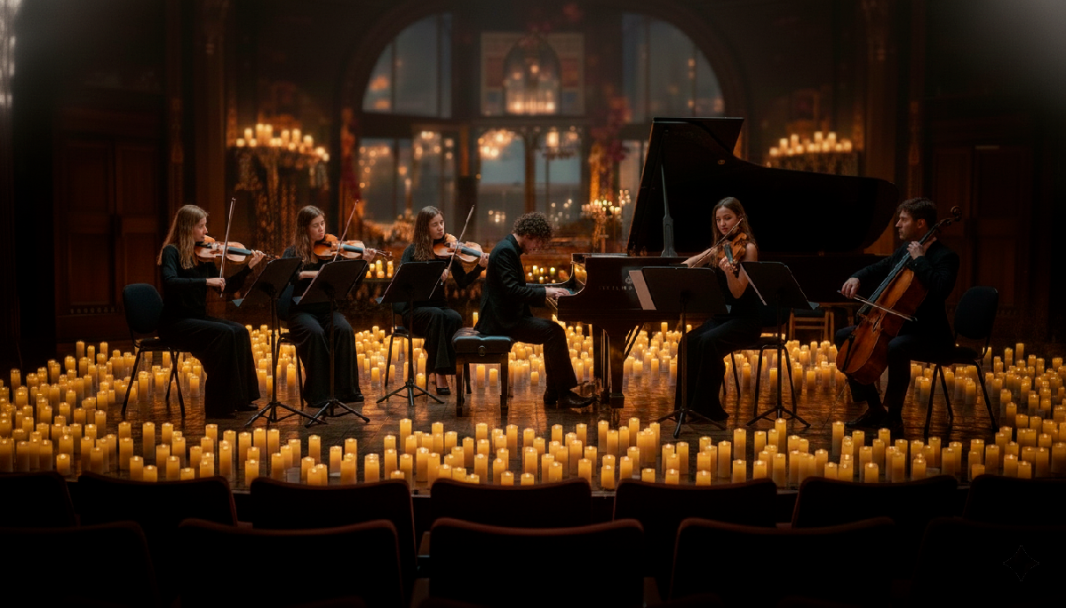 Концерт при свете сотен свечей «Саундтреки: Эйнауди, Циммер»