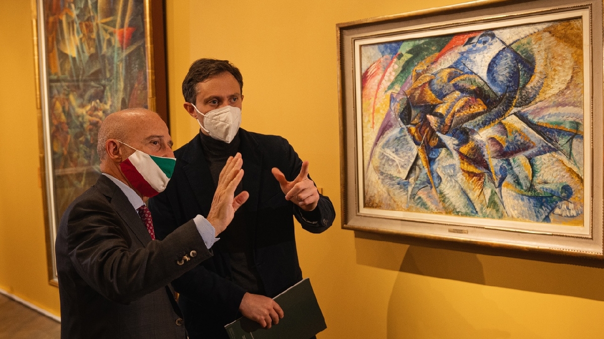 Выставка «Свободное искусство. Итальянский футуризм из коллекции Джанни Маттиоли»