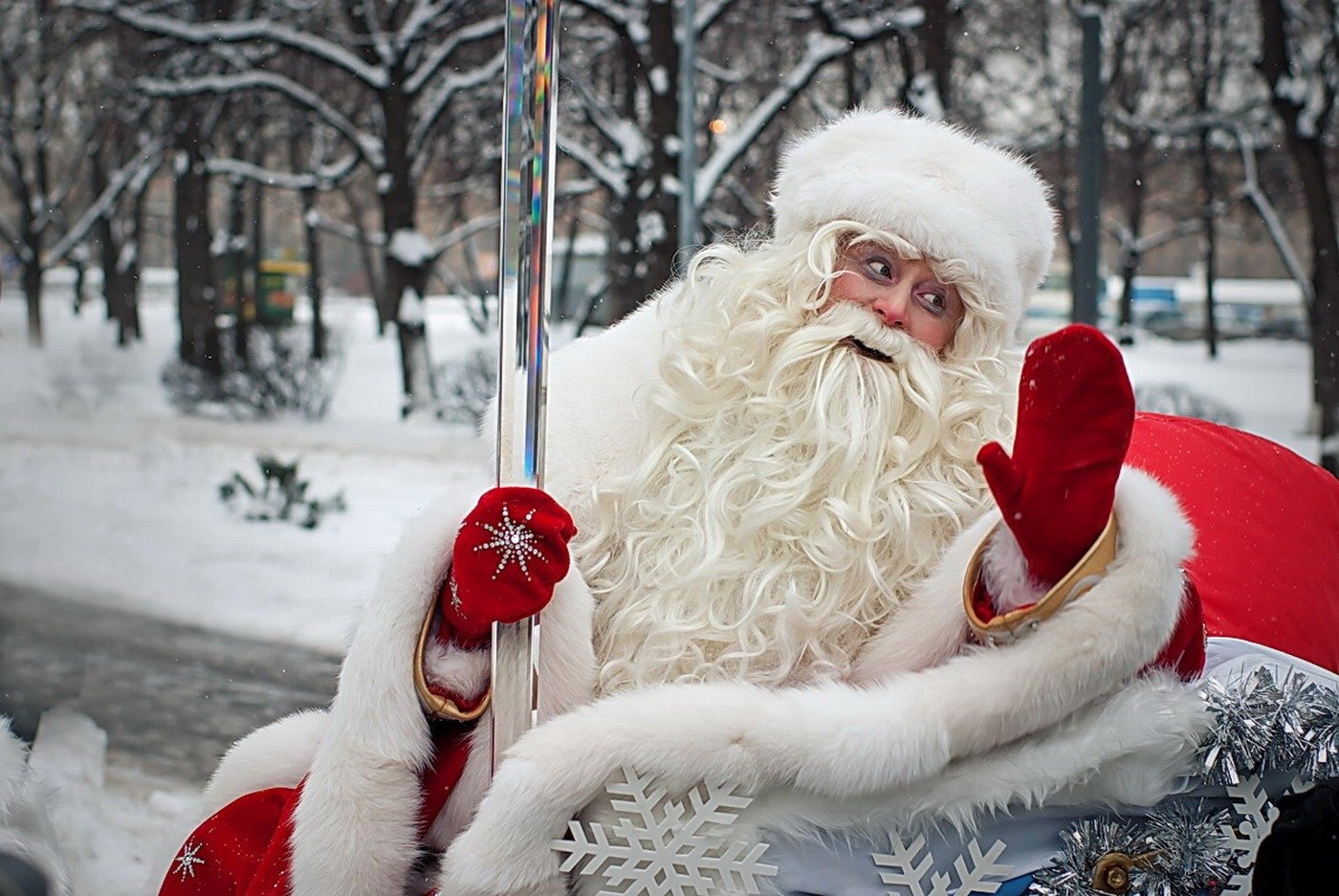 Путешествие Деда Мороза по округам Москвы 2015