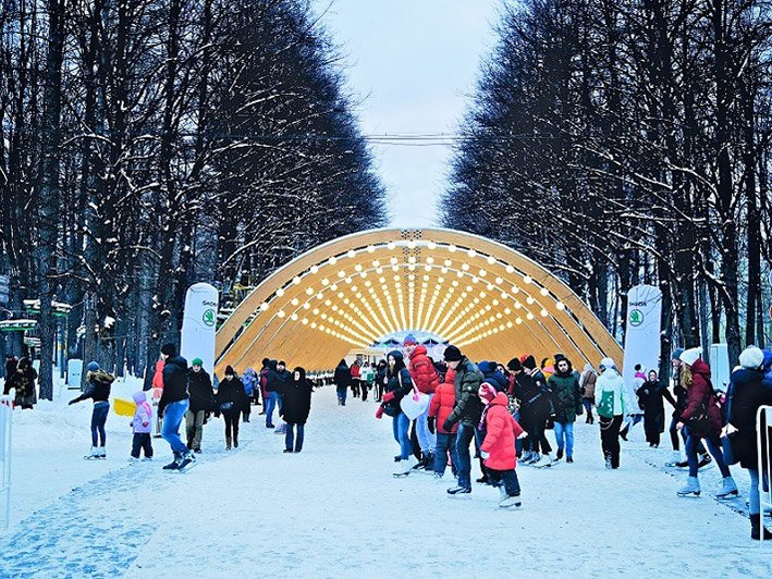 Открытие зимнего сезона в парке «Сокольники» 2015