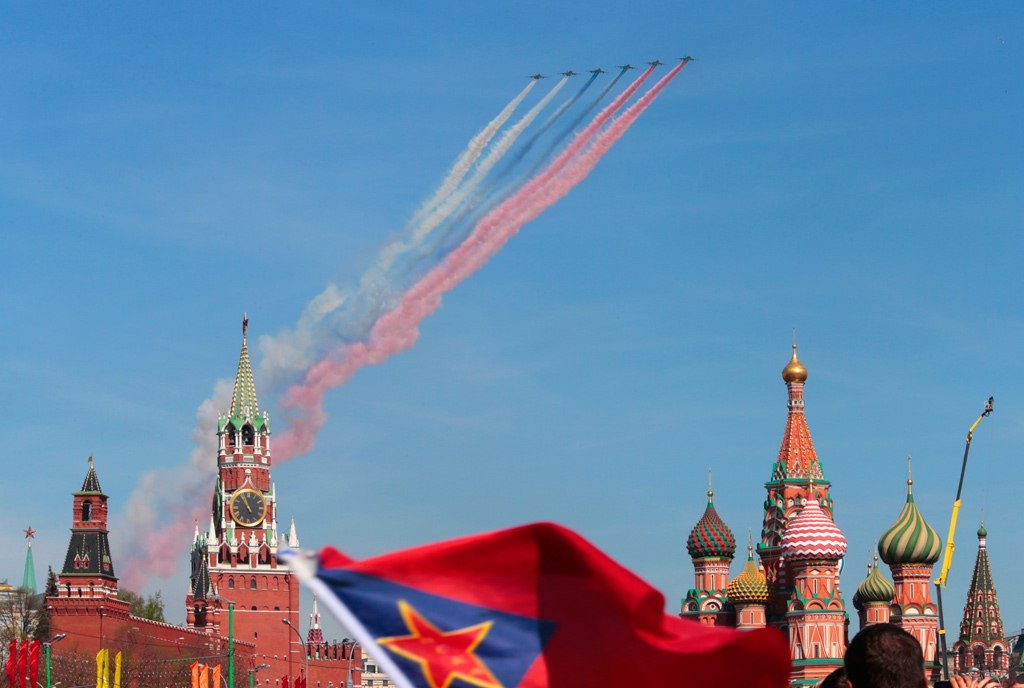 Празднование Дня Победы в Москве 2017