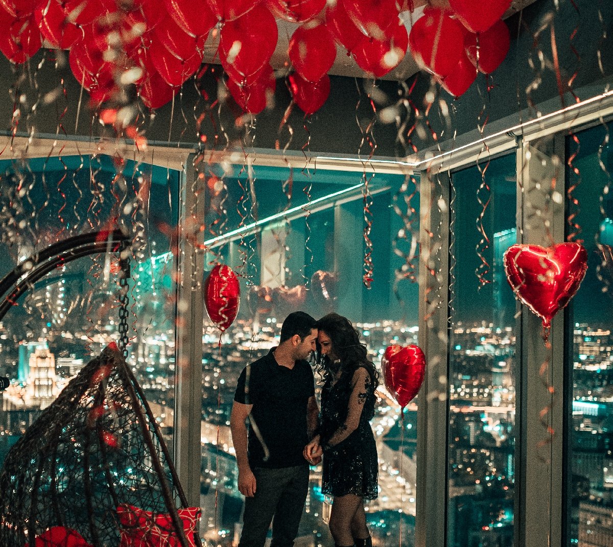 Романтическое свидание на 67 этаже