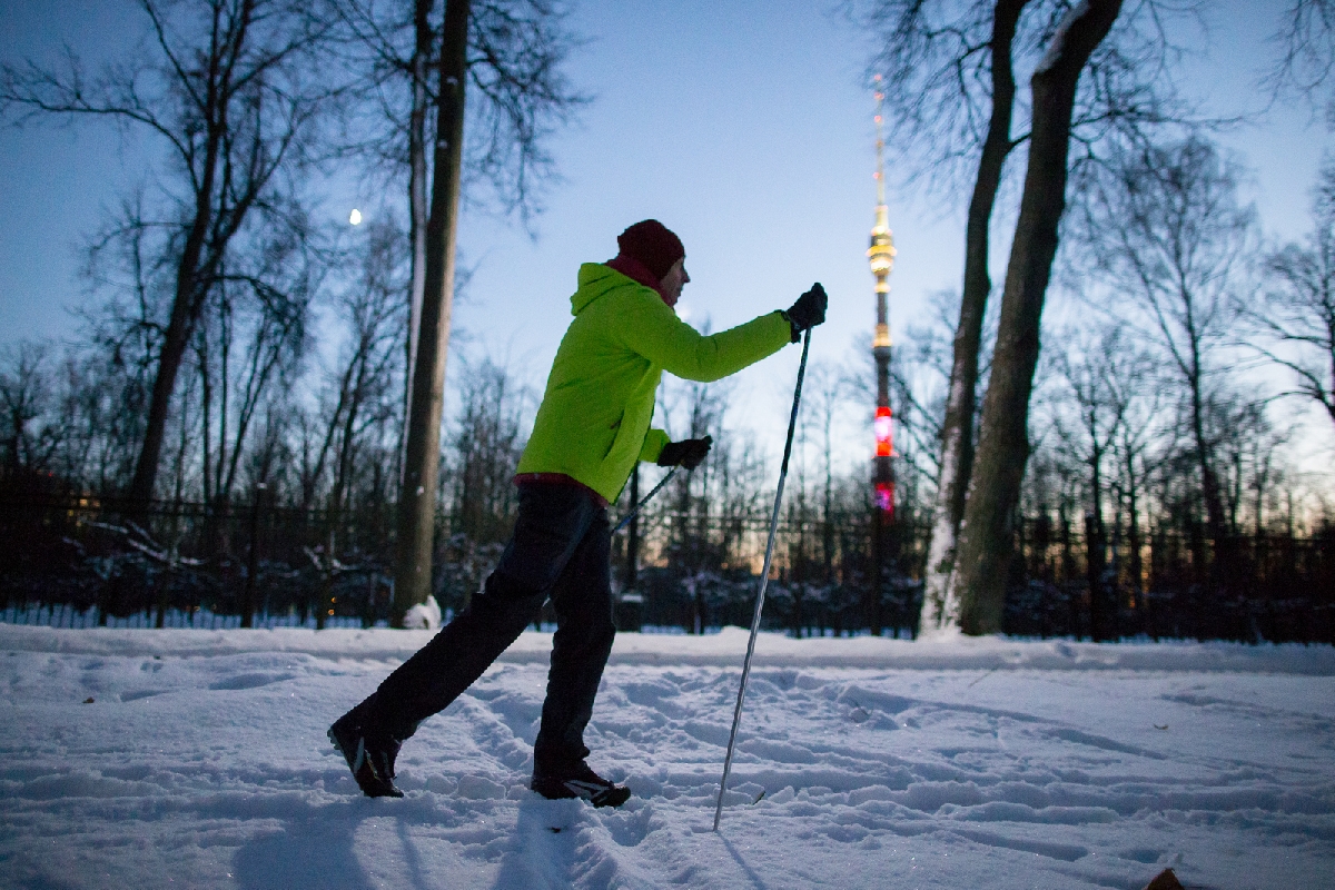 Лыжня в парке «Останкино» 2021–2022