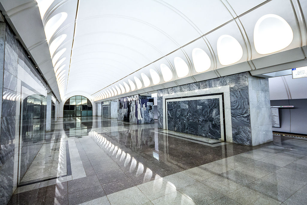 7 самых красивых современных станций метро в Москве