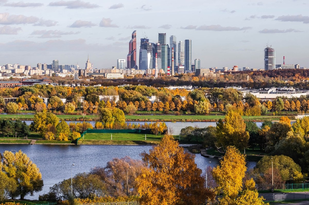 москва в октябре