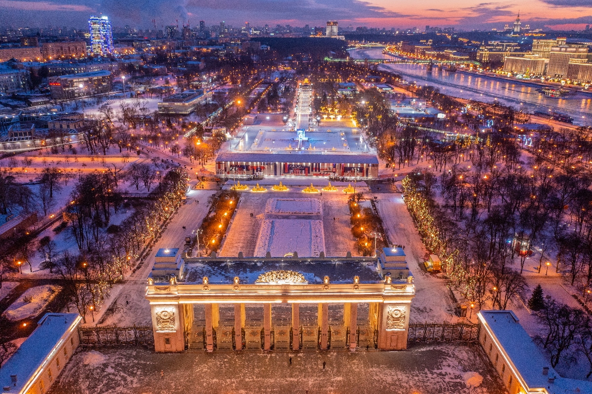 «Каток культуры и отдыха» в Парке Горького 2022–2023