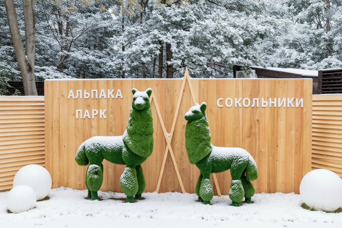 Новый год 2026 в Альпака Парке Сокольники