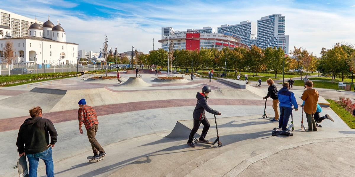 Скейт-парки в парках Москвы 2022