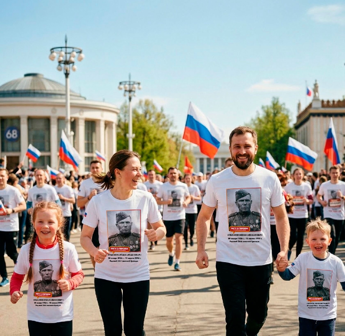 Патриотический забег «Эстафета памяти: Бегу с героем» 2026