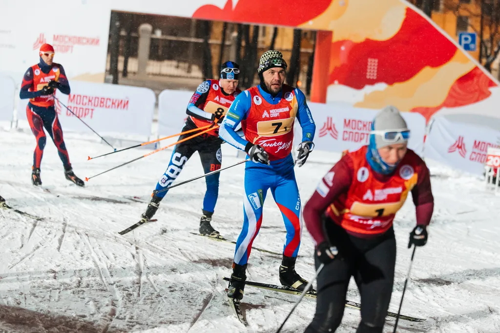 Лыжно-биатлонная трасса в Лужниках 2023