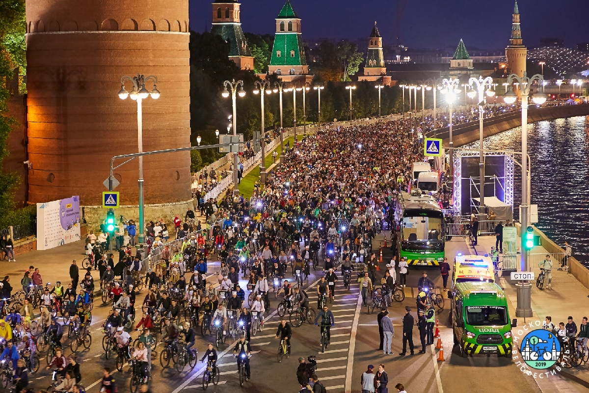 Московский Ночной велофестиваль 2022